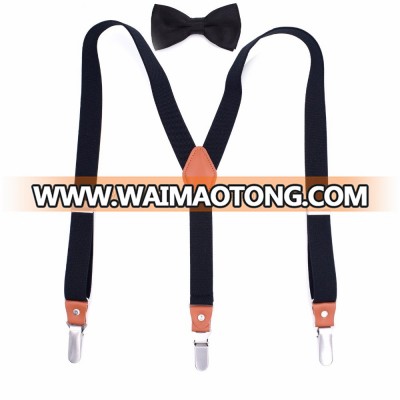 2017 Hot Sale Men's Suspenders with bowties