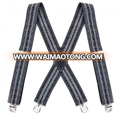 2018 yiwu longkang wholesale stock 5cm suspenders wide suspender