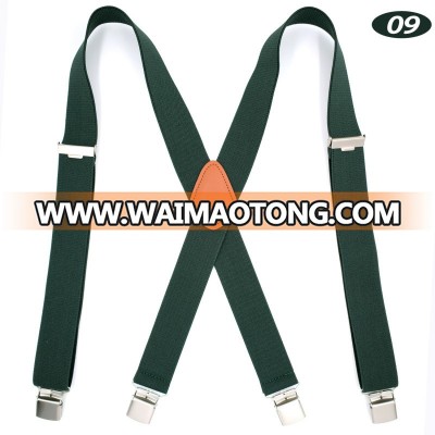 Wholesale High quality Handmade Personalized 4 clips suspenders